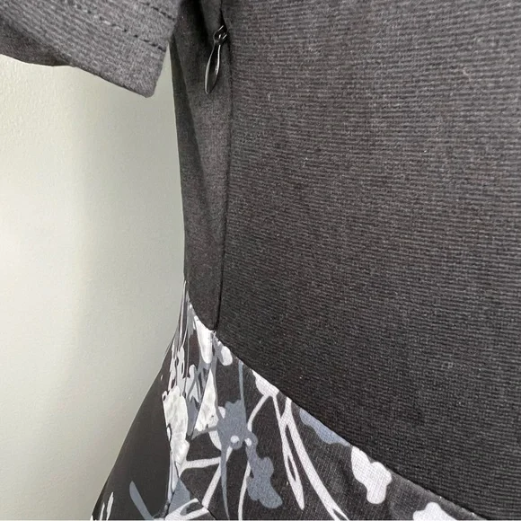 HELYO Classics, Women's Elegant Vintage Casual Floral Print Dress w/Pockets, SzM - Picture 6 of 11